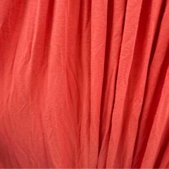 RTR Ingrid & Isabel Coral‎ Empire Waist Stretchy Off Shoulder Maxi Dress Sz S - Picture 9 of 14